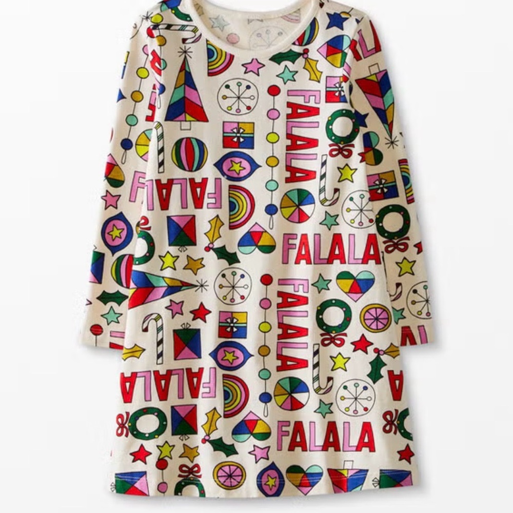 Hanna Andersson Christmas Print Dress